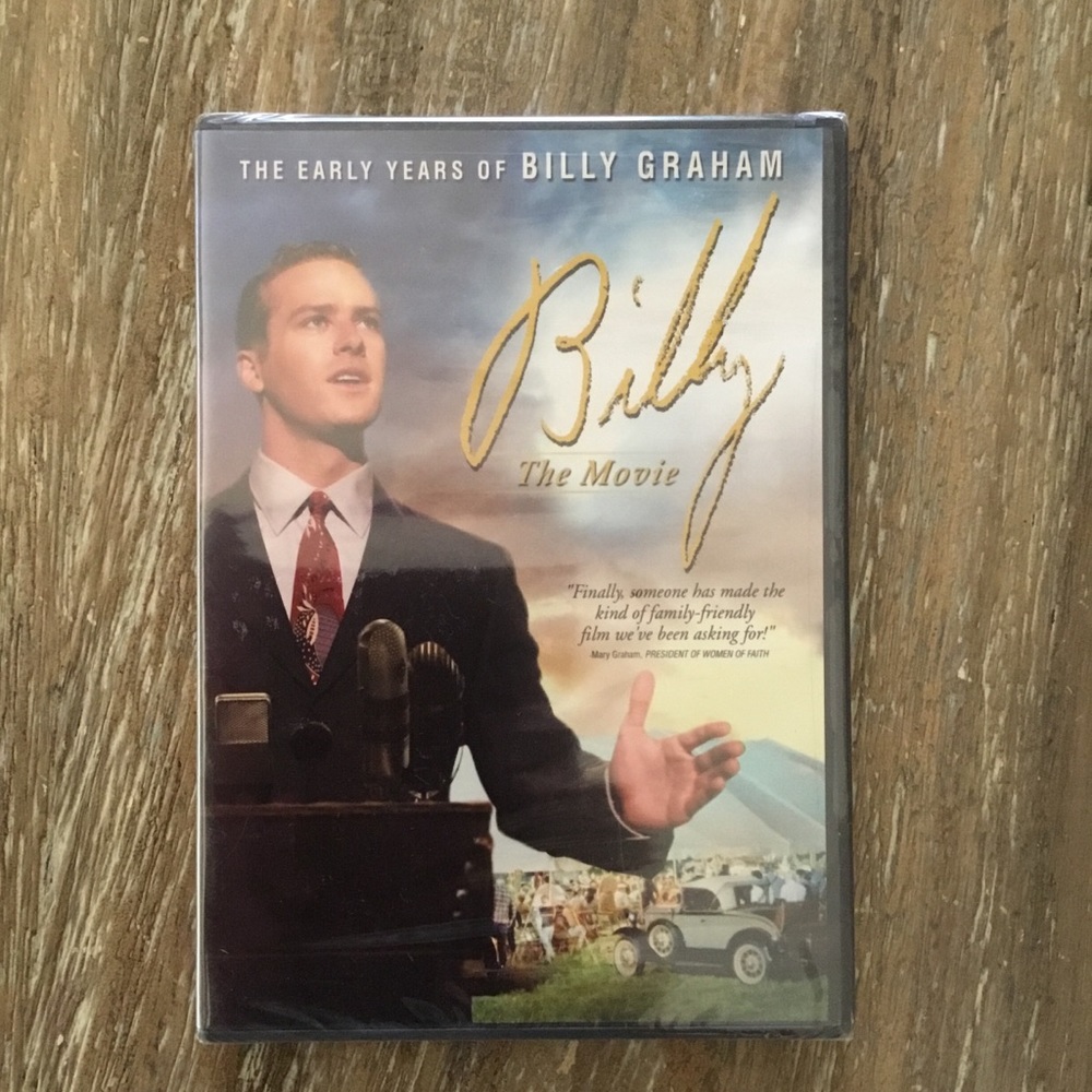 Free Gift NEW Billy the Movie DVD The Early Years of Billy Graham